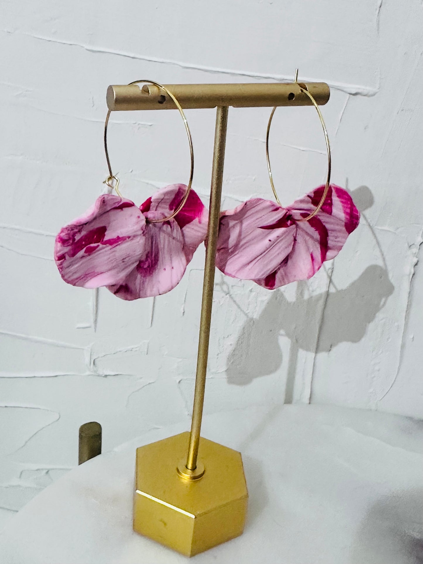 Flower Petal Hoops