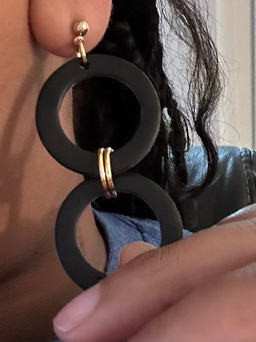 Double Halo Earrings