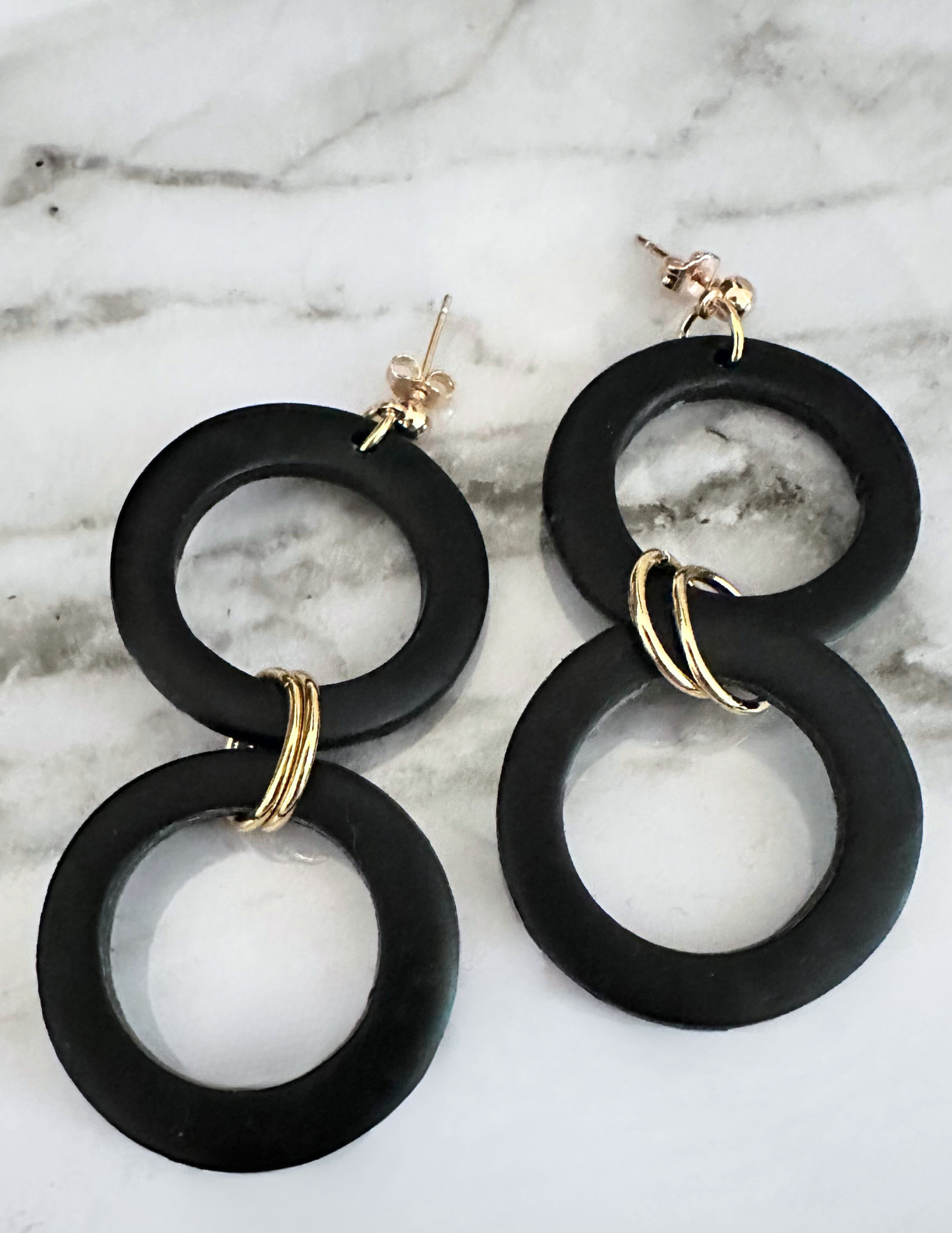 Double Halo Earrings
