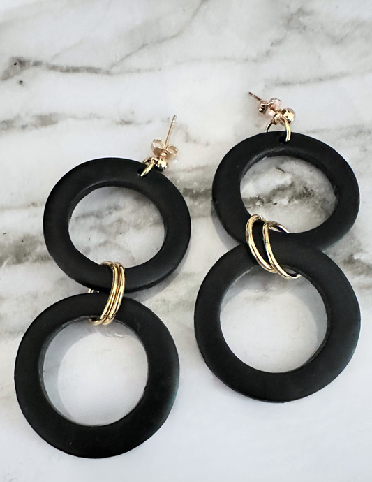 Double Halo Earrings